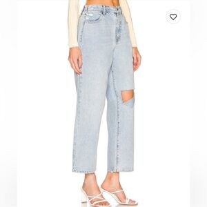 Show Me your Mumu Sedona Straight Leg Jeans in Blue Haze - size 29